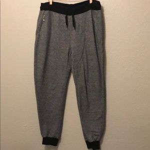 Grey never worn sweatpants